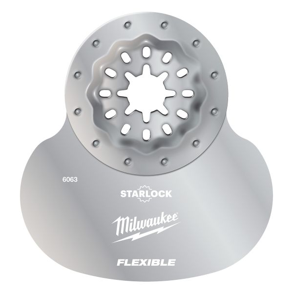Multitool Starlock Schneidmesser Pilzform zum Schneiden von Silikon und weichem Kitt 70 mm / Milwauk