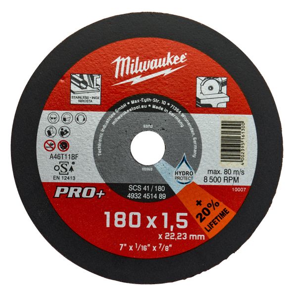Metalltrennscheibe PRO+ INOX SCS41 / Milwaukee # 4932451489.0