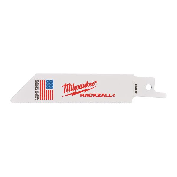 Säbelsägeblatt HACKZALL Metall 100 x 1 mm für C12 HZ / Milwaukee # 49005424 / EAN: 045242160358