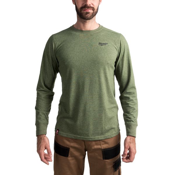 Milwaukee Hybrid-Langarm-Shirt grün HTSLGN