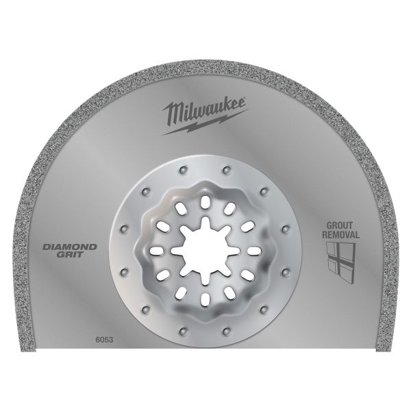 Multitool Starlock Sägeblatt Diamant bestückt zum Entfernen von Fugen 90 x 25 x 2,2 mm / Milwaukee #